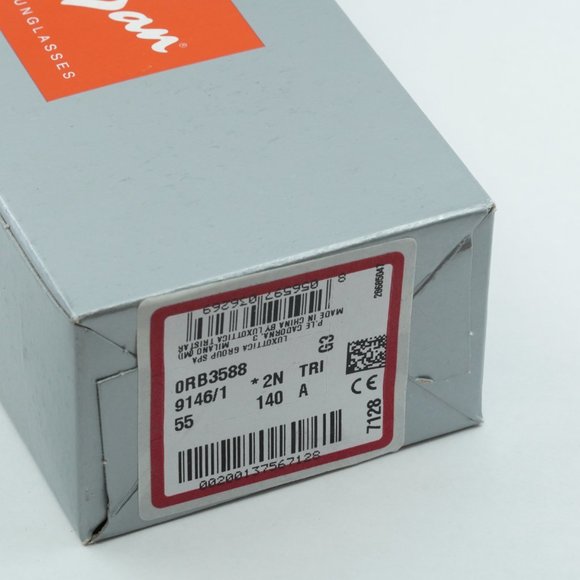 💯 NEW RAY-BAN RB3588 9146/1 BRONZE GREY MENS SUNGLASSES - Picture 12 of 12